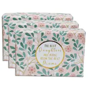 3x Scented 80g Bath Bar Soap w/ Box Hand/Body Fragrance Skin Care Best Daughters
