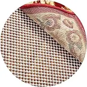 RHF Non-Slip Area Rug Pad Round 1.2m - Protect Floors While Securing Rug and Making Vacuuming Easier