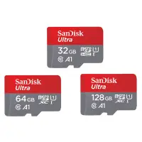 在飛比找蝦皮商城優惠-SanDisk Ultra MicroSD A1公司貨高速手