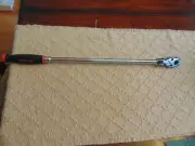 Snap-on 1/2" Dr Soft Grip Long Handle Flex Head Quick Release Ratchet SHRLF80A
