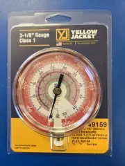 YELLOW JACKET 3-1/8" RED/HI-SIDE MANIFOLD GAUGE R32/410A 49159