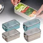 1/2 Layer Lunch Box Bento Picnic Food Fruit Container Storage Box For Kids Adult