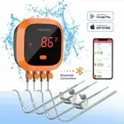 Inkbird Bluetooth Meat Thermometer IBT-4XC Waterproof Rechargeable BBQ Grill AU