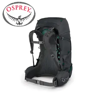 【Osprey】RENN 50 女款透氣登山背包 50L (CINDER GREY煤渣灰) 10001768