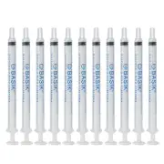 1cc | 1ml Silicone O-ring Slip Tip Feeding Craft Syringe With Caps 10/pack