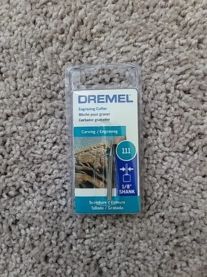 Dremel 111 Engraving Cutter 1/8" Shank NEW