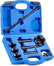 Orion Motor Tech Wheel Bearing Puller Tool Kit Compatible with Harley Davidson Motorcycles, Wheel Bearing Remover Installer Tool Set for 0.75" 1" 25mm Bearings Compatible with Hogs from 2000