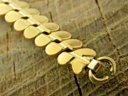Baldwin NOS Vintage Gold Filled Expansion Ring End Watch Band Unused Ladies