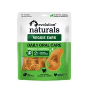 Evolution Naturals Veggie Ear Dog Treats 10pk