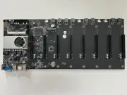 BTC-T37 Mining Machine Motherboard Memory Slot w/CPU support 8 GPU PCIE Slots US