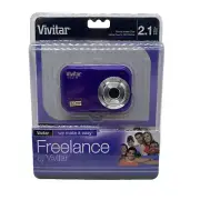 Y2k Vivitar Freelance V25 2.1MP Digital Camera - Grape *Brand New Sealed*