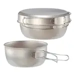 【MONT-BELL】TITANIUM BOWL DISH SET 1-2人日本製鈦鍋組-1124512