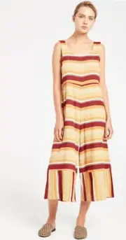 NWT $220 Zulu & Zephyr Ecliptic Pantsuit Romper - Multi - Sz M