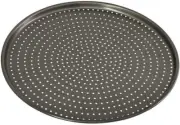 Bakemaster Pizza Crisper Tray Non Stick Perfect Crust Grey
