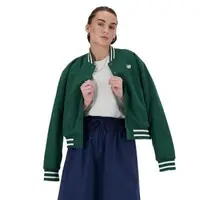 在飛比找森森購物網優惠-New Balance 女裝 棒球外套 IU穿搭款 刺繡 口