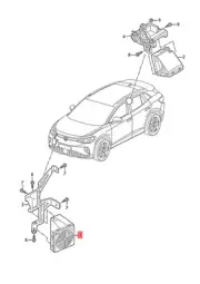 Genuine VW ID.4 ID.5 E21 E39 Ctrl Unit 11A035335E