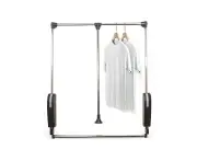 Wardrobe Lifter Adjustable Pull Down Closet Rail Rod