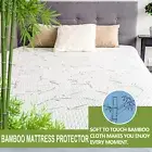 Waterproof Bamboo Fully Fitted Mattress Protector Single/KS/Double/Queen/King