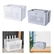 Router Storage Box Cord Organizer Organization Large Capacity Multipurpose
