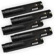[ExtraPrint] 5 Pack Compatible Toner Cartridge Replacement for Fuji Xerox CT202246 Black Toner (9,000 Pages) for Fuji Xerox DocuCentre SC2020, DocuCentre SC2020NW