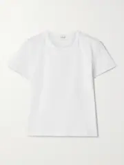 [LESET] LESET - Margo Cotton-jersey T-shirt - White - x small x small White