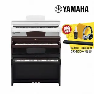 【Yamaha 山葉音樂】CLP-735 數位電鋼琴 88鍵 R/BK/WH 多色款(贈琴椅 精選耳機 保養組 原廠保固一年)