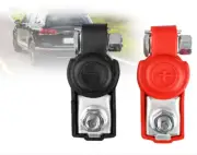 2pcs Universal Alloy Positive Nagative Car Battery Terminal Clamp Clip Connector