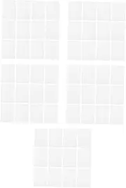 Tofficu 5sets Blank Cards Blank PVC Cards for Printers Small Notecards Business Double Sided Coating 20pcs*5