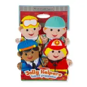 Melissa & Doug ~ Jolly Helpers Hand Puppets 2+