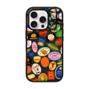 iPhone 16 Pro Impact Ring Stand Case MagSafe Compatible FRUIT STICKERS