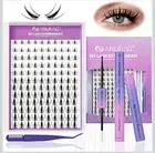 Lash Clusters Kit 120PCS - 9-17mm Fairy Manga Anime Eyelash Extensions,...