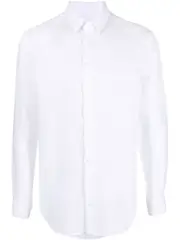 [Giorgio Armani] Giorgio Armani-Camicia Regular Fit In Lino-Uomo 41