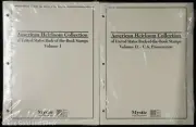 Mystic US Back of the Book Stamps Volume I & II Sheet Pages | New Sealed
