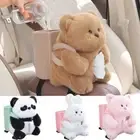 Removable Cute Car Trash Can Auto Tissue Holder Car Interior Decoration