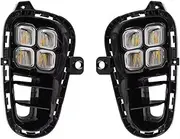 Fog Light Assemblies For Kia For RIO 2017 2018 2019 2020 Led Daytime Running Lights Daylight Turn Signal Headlight Fog Lamp Fog Lights Assembly(DRL ONLY)