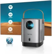 TOPTRO Mini Projector, 10000 Lumen Portable Projector 1080P Supported, 5G Wif...