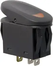 Fits Jeep Wrangler YJ TJ LJ JK 87-18 Lights Rocker Switch Amber 17235.01