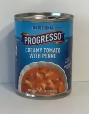 4 CANS Progresso Traditional Creamy Tomato with Penne Soup 19 oz Free Shipping