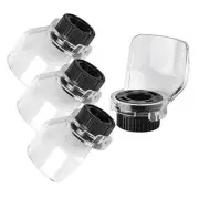 Yakamoz Pack of 4pcs Rotary Tool Shield Metal Cutting Sanding Polishing Debris