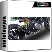 GPR HOM FULL EXHAUST SYSTEM GPE BLACK TITANIUM DUCATI HYPERMOTARD 796 2011 11