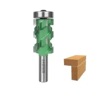 KOWOOD PRO Flush Trim Router Bit(16 Flutes) 1/2" Shank,2" Cut Length