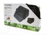 Sherpa Expandable - Medium Black Pet Carrier - Airline Approved