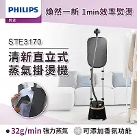 在飛比找Yahoo奇摩購物中心優惠-Philips 飛利浦 清新直立蒸氣掛燙機 STE3170