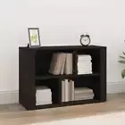 vidaXL Sideboard Black 80x30x54 cm Engineered Wood 2BB