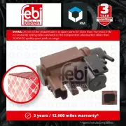 Boost Pressure Control Valve fits VOLVO C30 533 2.0D 06 to 12 D4204T 30650769
