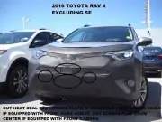 Lebra Front Hood Bumper Mask Bra Cover for Toyota Rav4 2016 2017 2018 16 17 18
