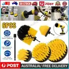 6Pcs/set Electric Cleaning Drill Brush Bristle Cleaner Head Tool Car Tile Carpet