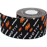 Motiv ExoFlex Kinesiology Tape Roll Black/Orange