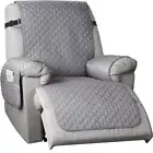 1 Seat Non-Slip Recliner Chair Cover Sofa Slipcover Reversible Protector Cover