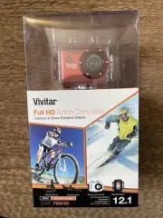 Vivitar DVR 786 HD, New Full HD Action Camera Waterproof Casing